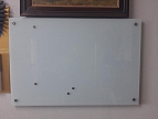 Whiteboard with glass surface 120x240cm