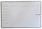 Bảng học sinh - bảng lịch công tác tuần viết bút lông cao cấp KT 60x100cm (xem thêm các cỡ khác)