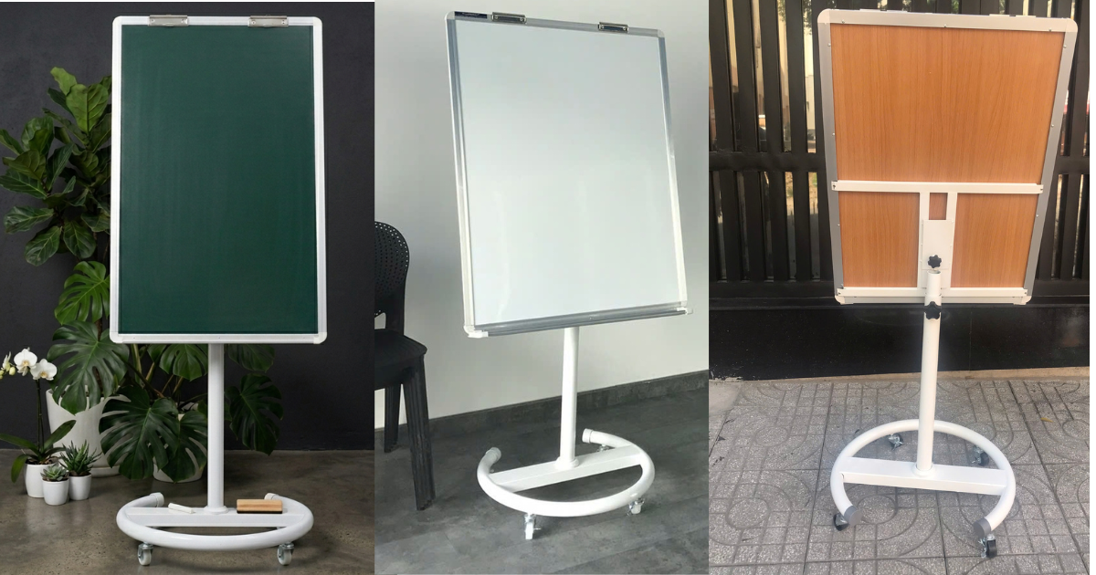 Bảng Flipchart văn phòng chân chữ C