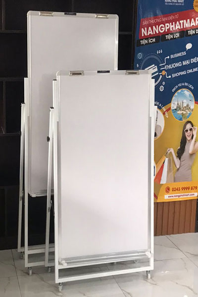 Bảng Viết Bút Lông Có Chân BAVICO 4 Bảng viết bút lông có chân xếp