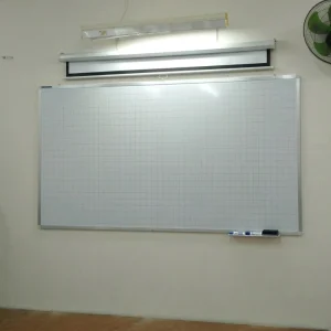 Bảng viết bút lông quận thủ đức treo tường có ô ly