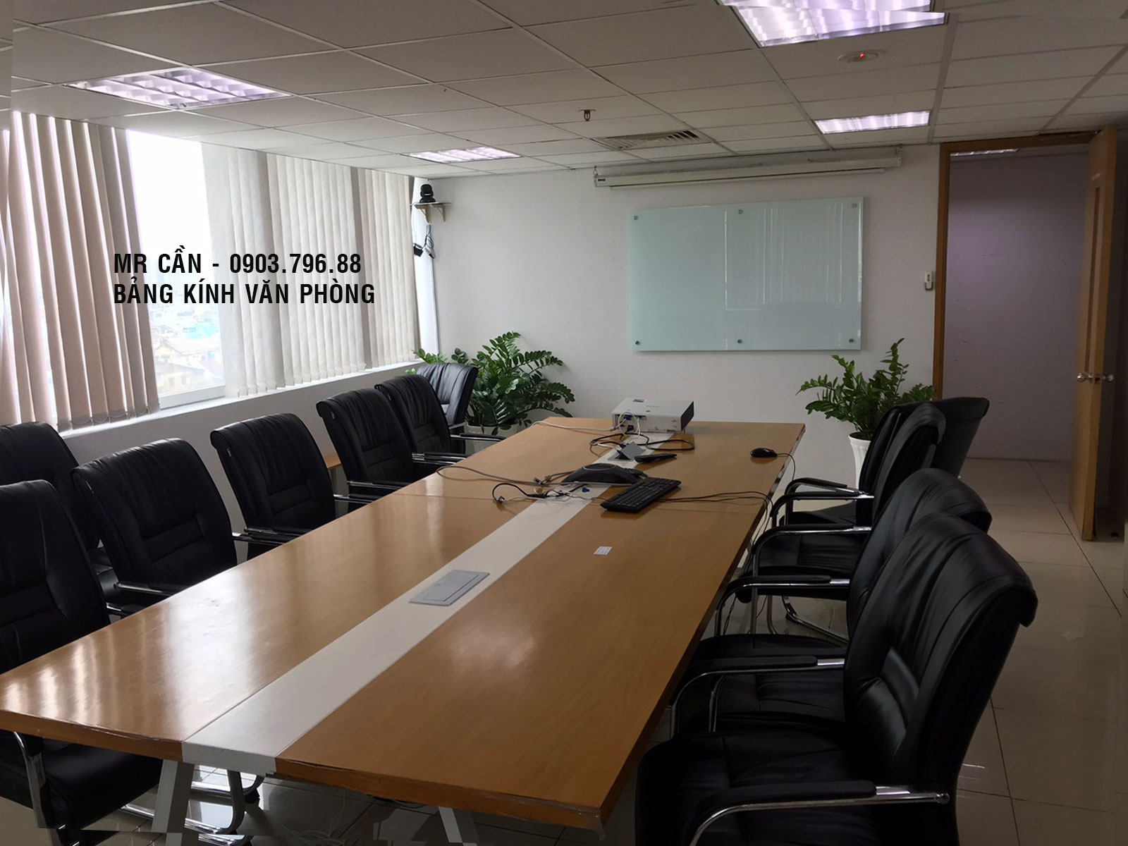 Bảng viết bút lông bằng kính ghép keo sữa treo tường KT 80x120cm (Mời xem thêm các cỡ khác) - Ảnh 3