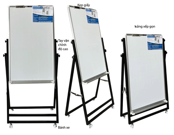 Bảng Flipchart F3 viết bút lông POLY mẫu mới - Ảnh 2
