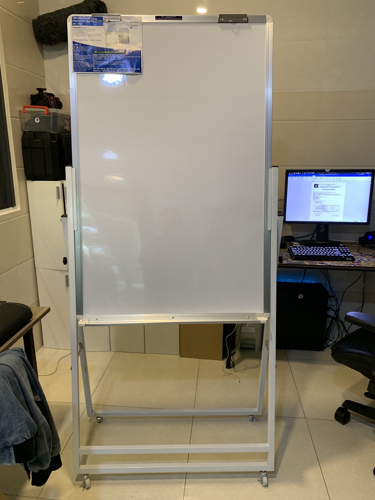 Bảng Flipchart F3 viết bút lông POLY mẫu mới - Ảnh 5