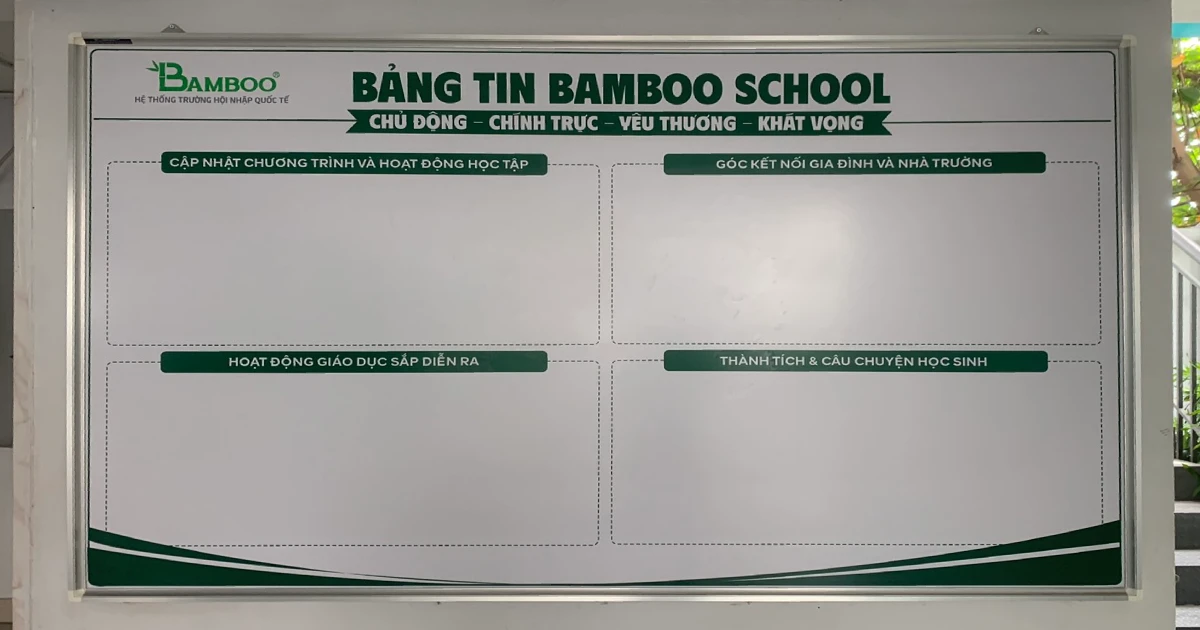 Mẫu bảng thông báo đẹp in PP Decal theo yêu cầu