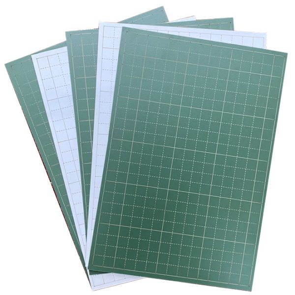 Bảng con học sinh hai mặt viết phấn và viết bút lông cao cấp Greenlam (Mẫu mới)