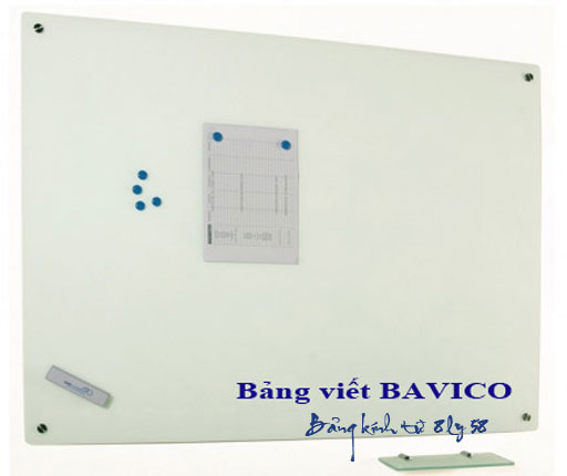 Bảng Kính Từ Ghép Keo Sữa 8ly58 Kích Thước 80x120cm (xem thêm các cỡ)