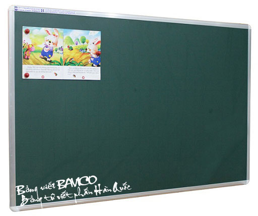 Bảng từ viết phấn Hàn Quốc kích thước 80x120cm (xem thêm các cỡ)