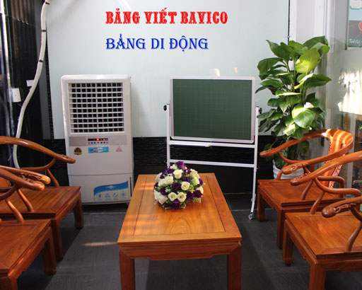 Bảng học sinh di động viết phấn từ Hàn Quốc KT 60x80cm