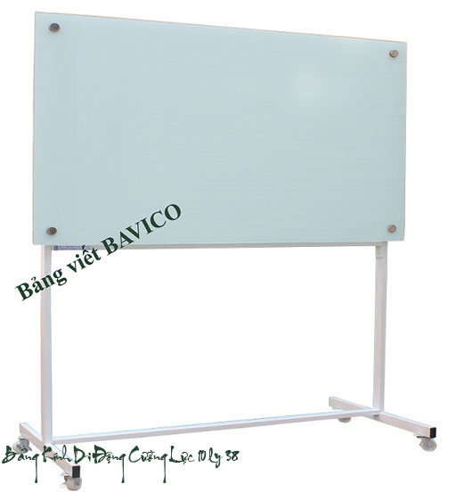 Bảng Kính Di Động Cường Lực kích thước 80x120cm (xem thêm các kích cỡ)