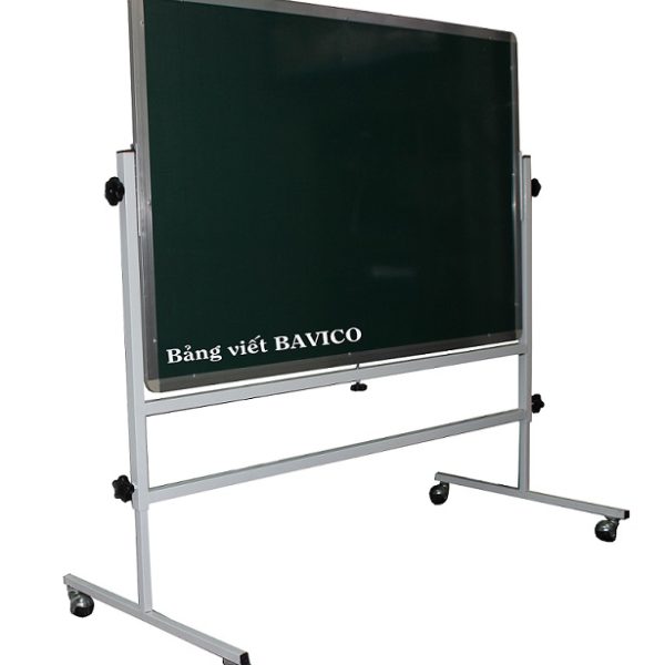 Bảng di động một mặt viết phấn từ Hàn Quốc KT 80x120cm