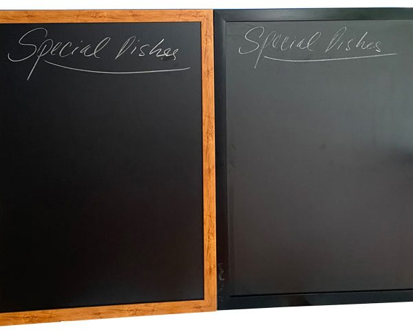 Bảng đen menu khung gỗ KT 40x60cm (Mời xem thêm kích thước khác trong mô tả)