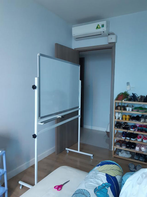 Bảng trắng di động từ Hàn Quốc KT80x120 ( Xem thêm kích thước khác)