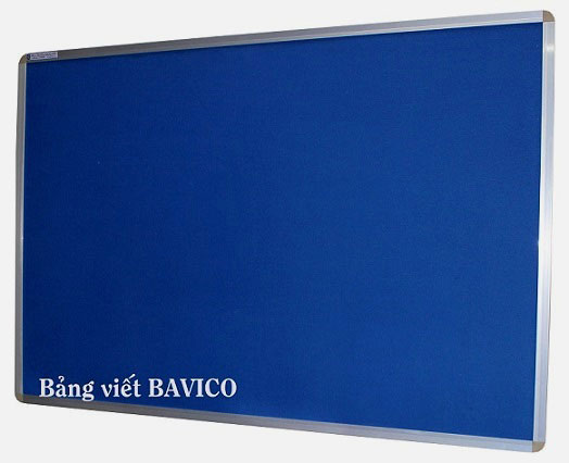 Bảng ghim vải bố đa màu sắc BAVICO kích thước 80x120cm (xem thêm cỡ khác)