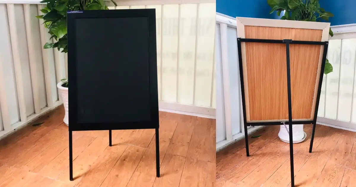 Bảng Menu có chân một mặt 80x60cm