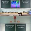 Bảng trượt ngang 2 cánh