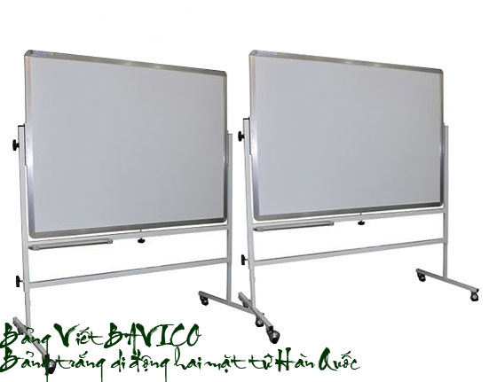 Bảng Di Động Hai Mặt Viết Bút Lông Từ Hàn Quốc Kích Thước 80x120cm (Xem thêm các kích thước khác)