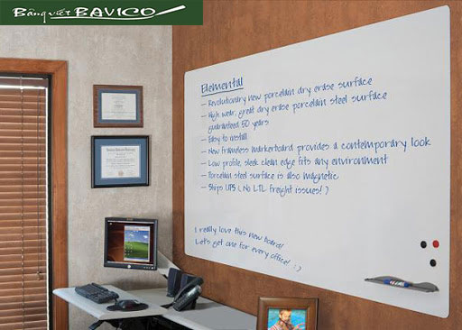 Bảng từ trắng dán tường Ceramic của Bỉ KT 60x80cm (Mời xem thêm các cỡ khác trong mô tả) - Ảnh 5