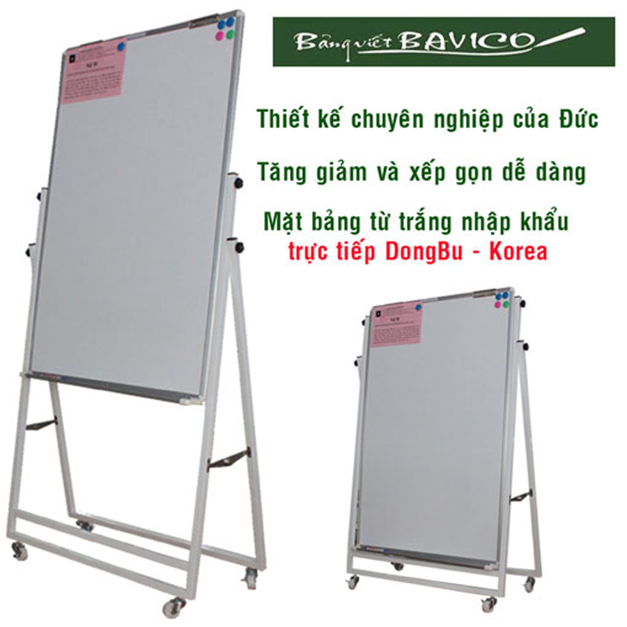 Bảng trắng có chân xếp gọn Polytaiwan KT60x100cm ( Xem thêm kích cỡ khác) - Ảnh 3