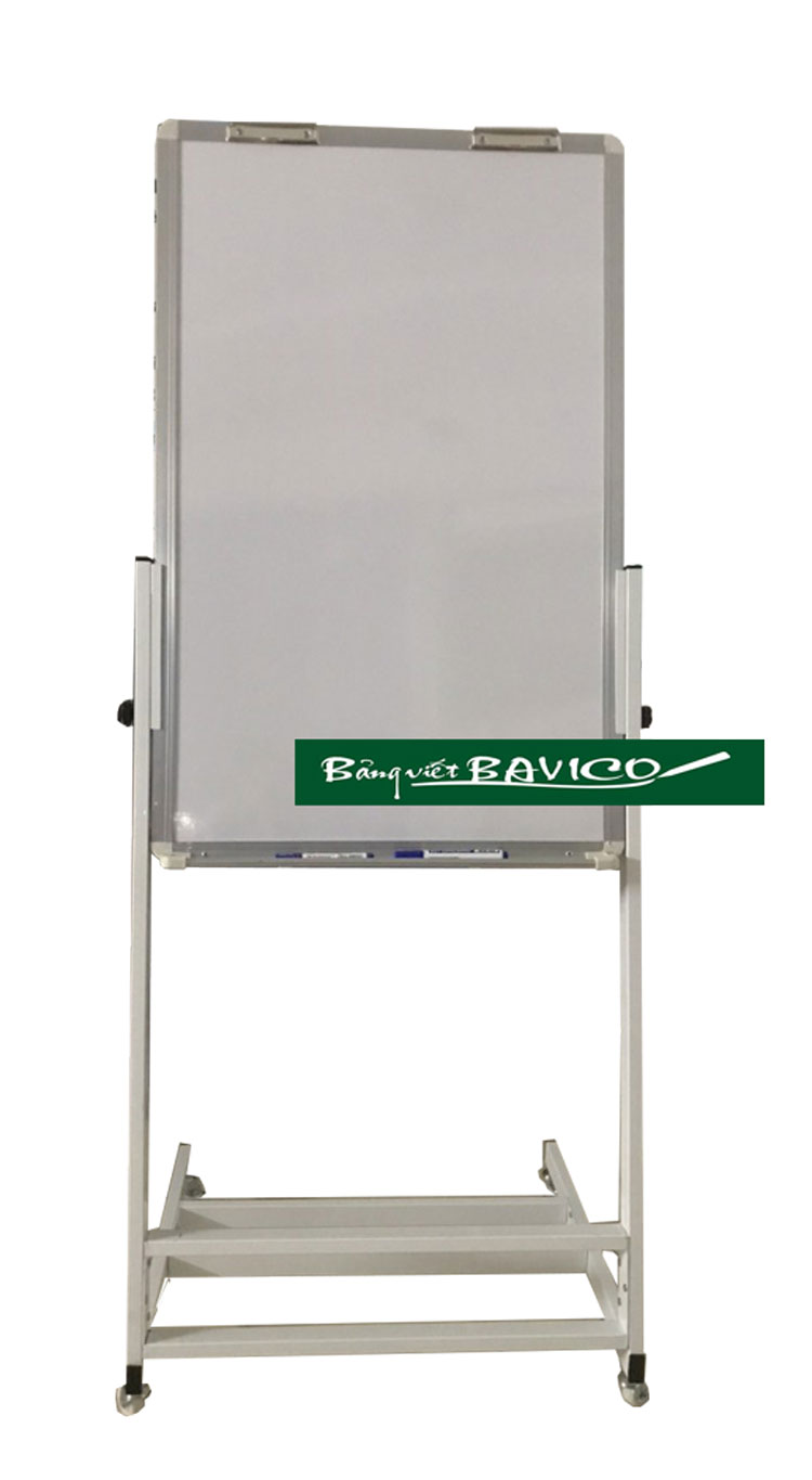 Bảng trắng viết bút lông có chân Flipchart F4 Poly Taiwan KT80x120cm ( Xem thêm kích thước) - Ảnh 4