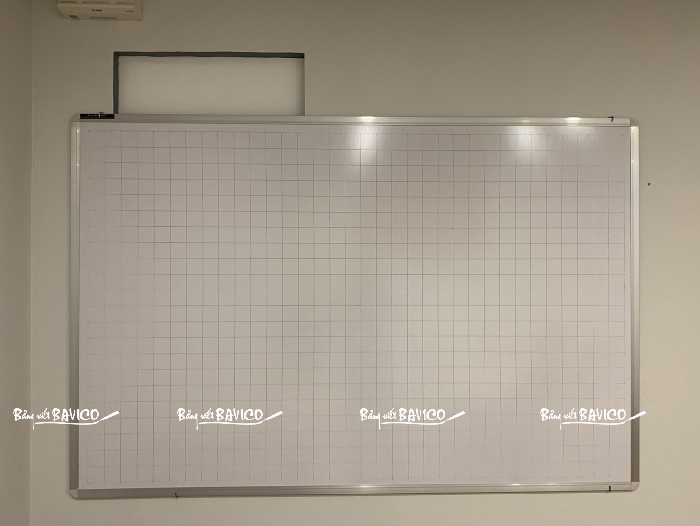 Bảng trắng treo tường Poly Taiwan 80x120cm (Click xem size khác) - Ảnh 4