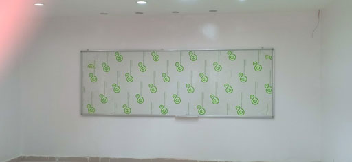 Bảng trắng viết bút lông treo tường từ Ceramic của Bỉ KT80x120cm ( Xem thêm kích thước khác) - Ảnh 2