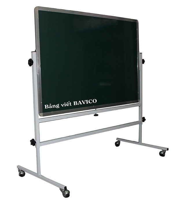 Bảng di động một mặt viết phấn từ Hàn Quốc KT 80x120cm - Ảnh 2