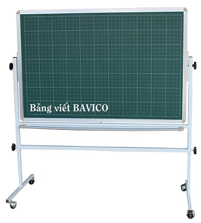 Bảng di động một mặt viết phấn từ Hàn Quốc KT 80x120cm - Ảnh 3
