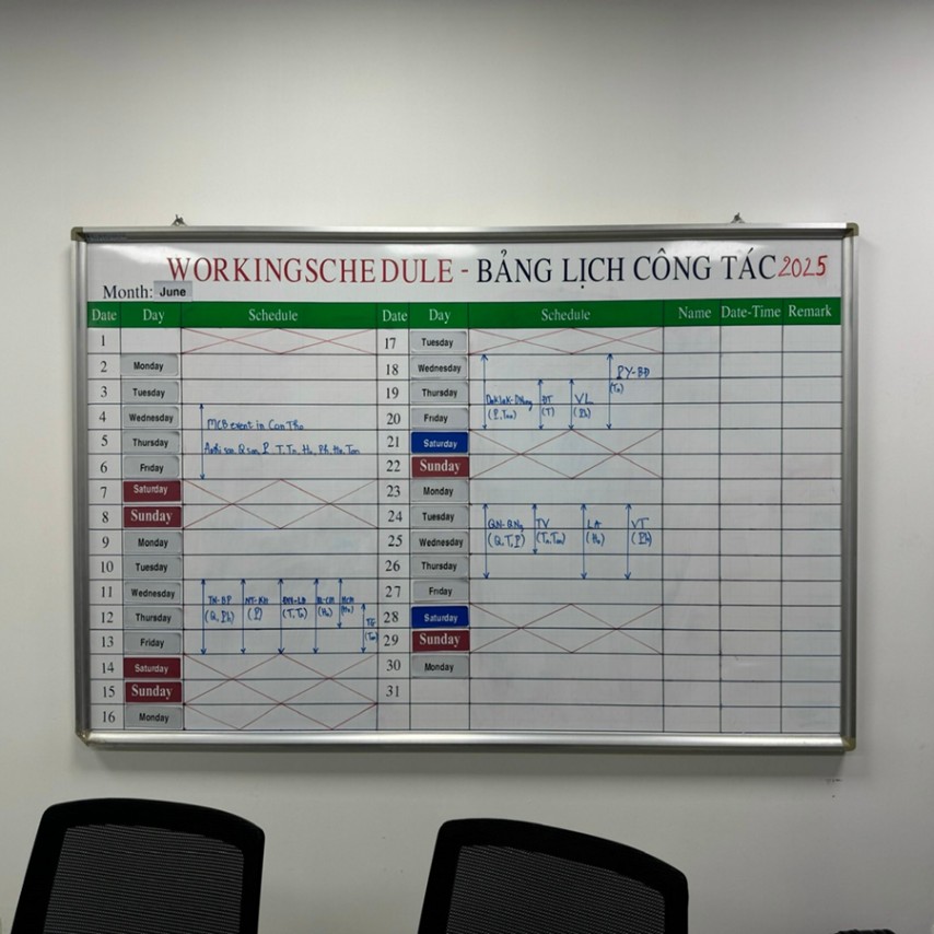 Bảng Mica thông báo - Ảnh 5