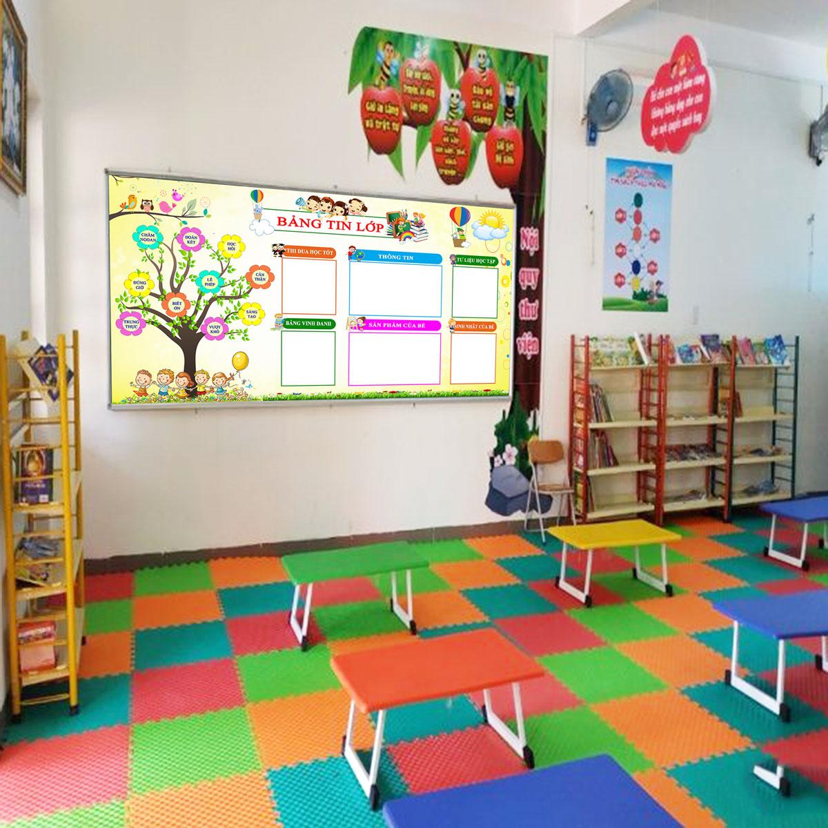 Bảng thông báo mầm non 3 Bảng thông báo mầm non - Ảnh 3
