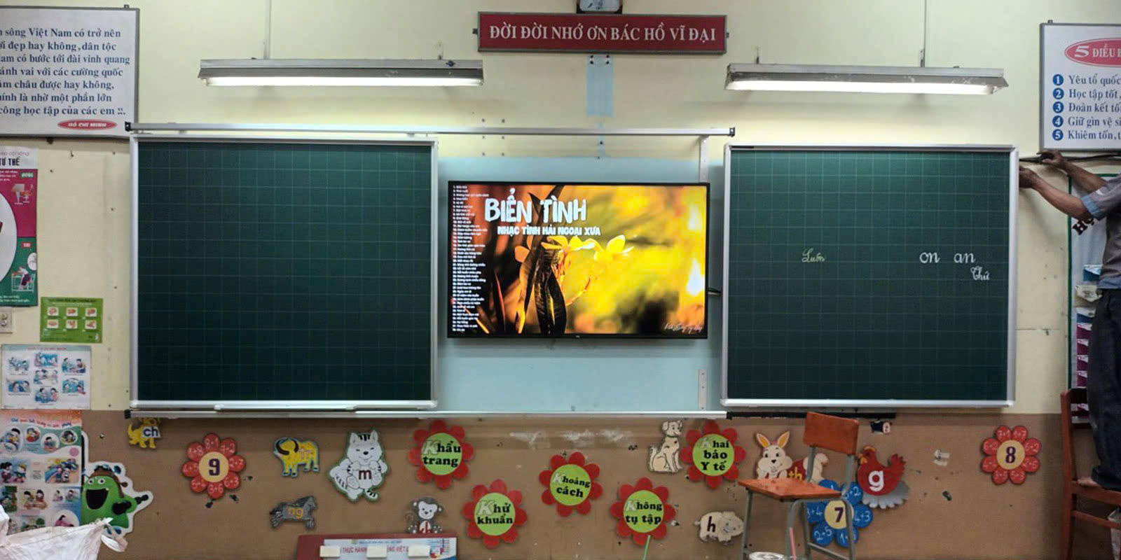 PTHQ-M4KO - Bảng trượt ngang nguyên khối mẫu M4KO - Ảnh 3