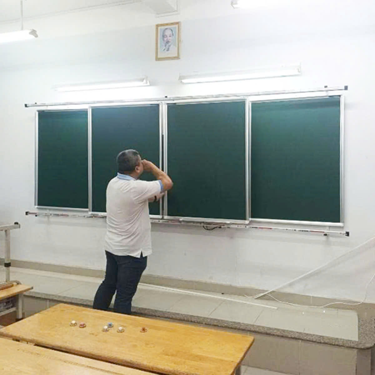 PHQ-M1K - Bảng trượt ngang nguyên khối mẫu M1K - Ảnh 3