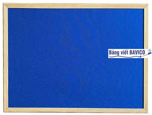 Bảng ghim hai mặt khung gỗ thông tự nhiên KT 60x80cm (xem thêm các cỡ khác) - Ảnh 2