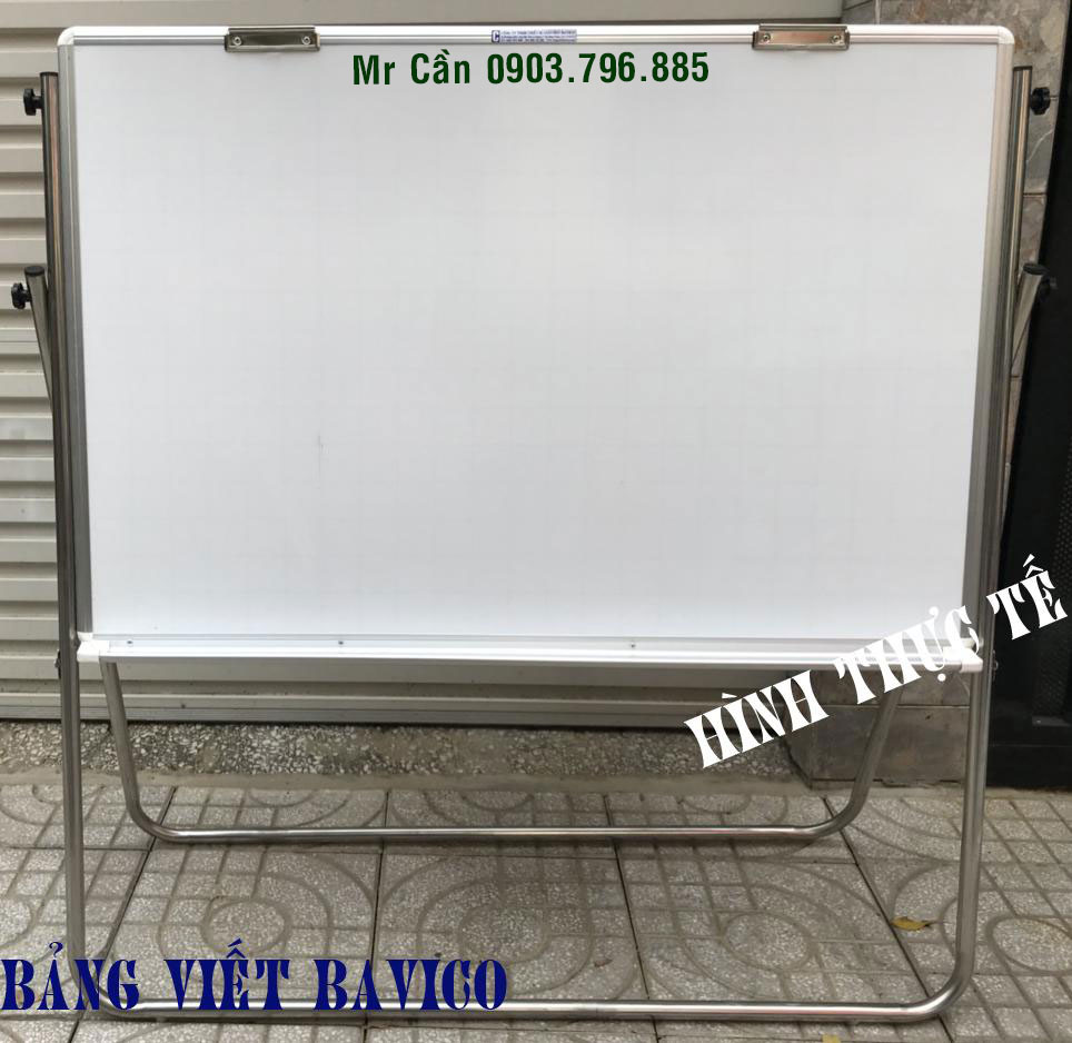 Bảng trắng từ flipchart viết bút lông kích thước 80x120cm (Click xem kích thước khác) - Ảnh 3
