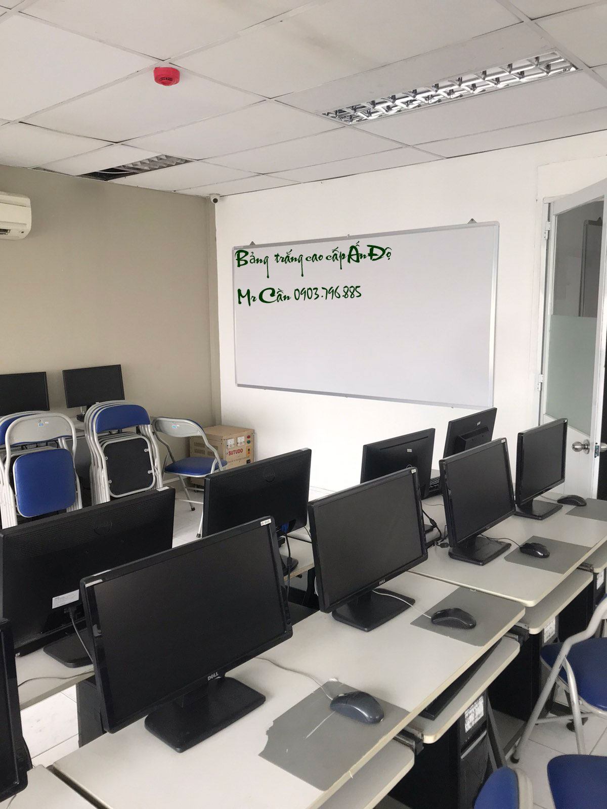 Bảng trắng cao cấp Greenlam treo tường 80x120cm (click xem thêm các kích thước bảng trắng còn lại) - Ảnh 3