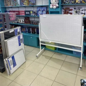 Bảng trắng mica viết bút lông có chân tại nhà sách tp Hồ Chí Minh
