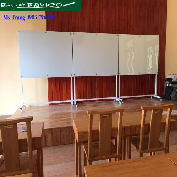 Bảng Kính Di Động Cường Lực kích thước 80x120cm (xem thêm các kích cỡ)