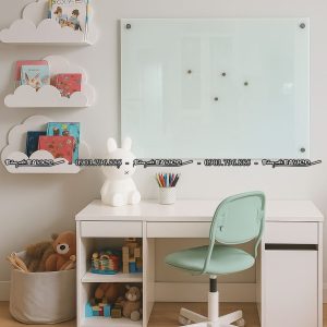 Bảng kính ghép keo sữa 8ly38