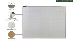 Bảng trắng viết bút lông