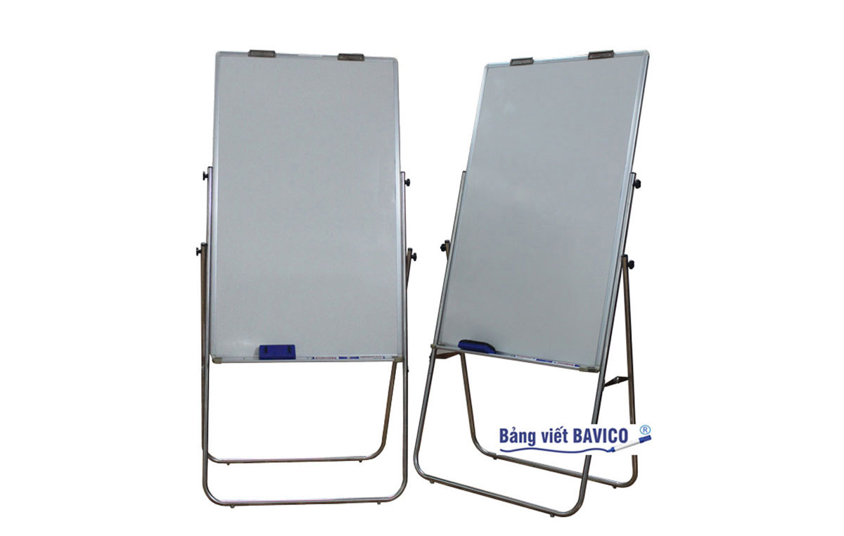 Bảng flipchart chân gấp bằng inox