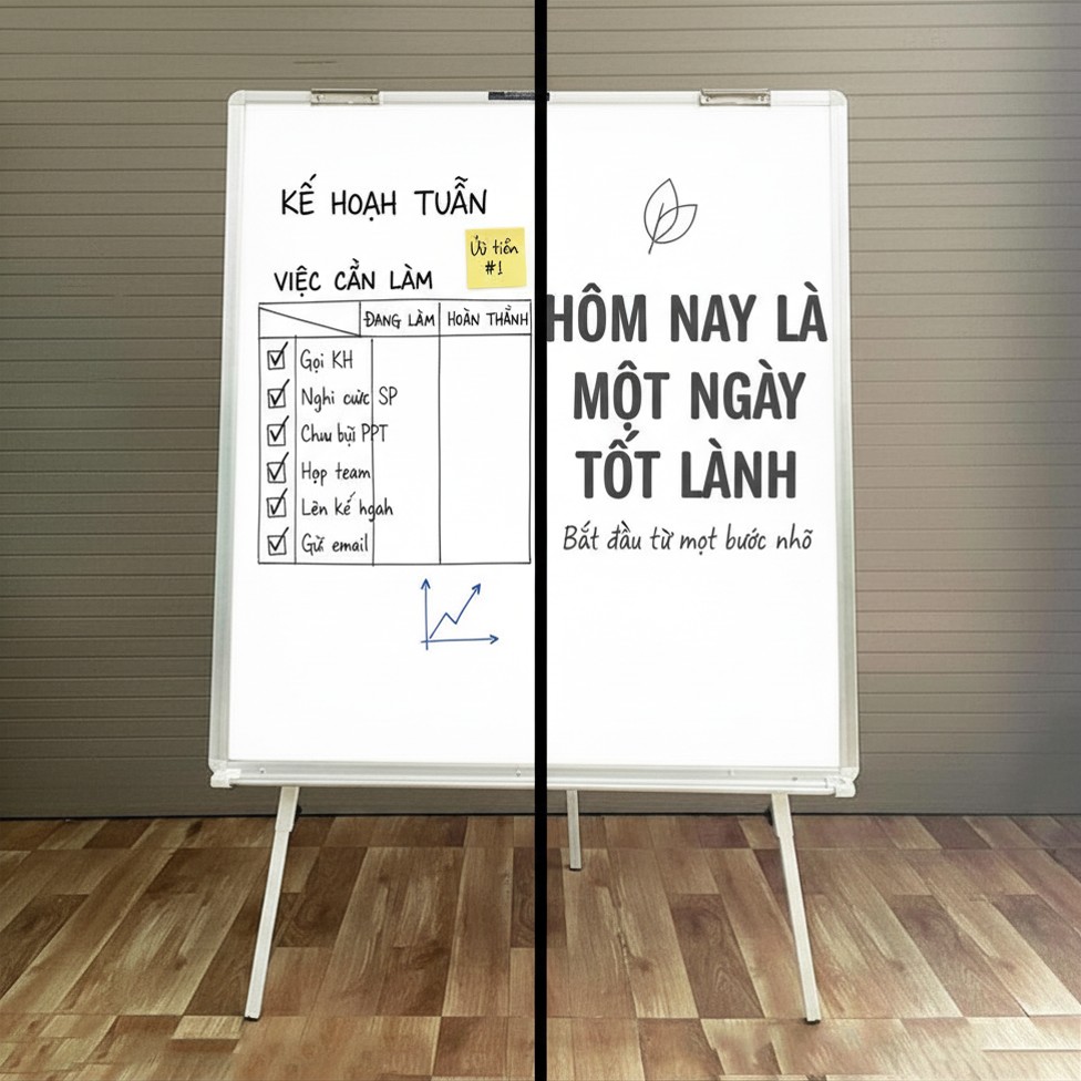 Bảng 3 chân Flipchart