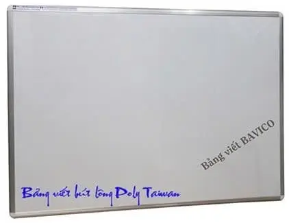 Bảng trắng treo tường Poly Taiwan Bavico
