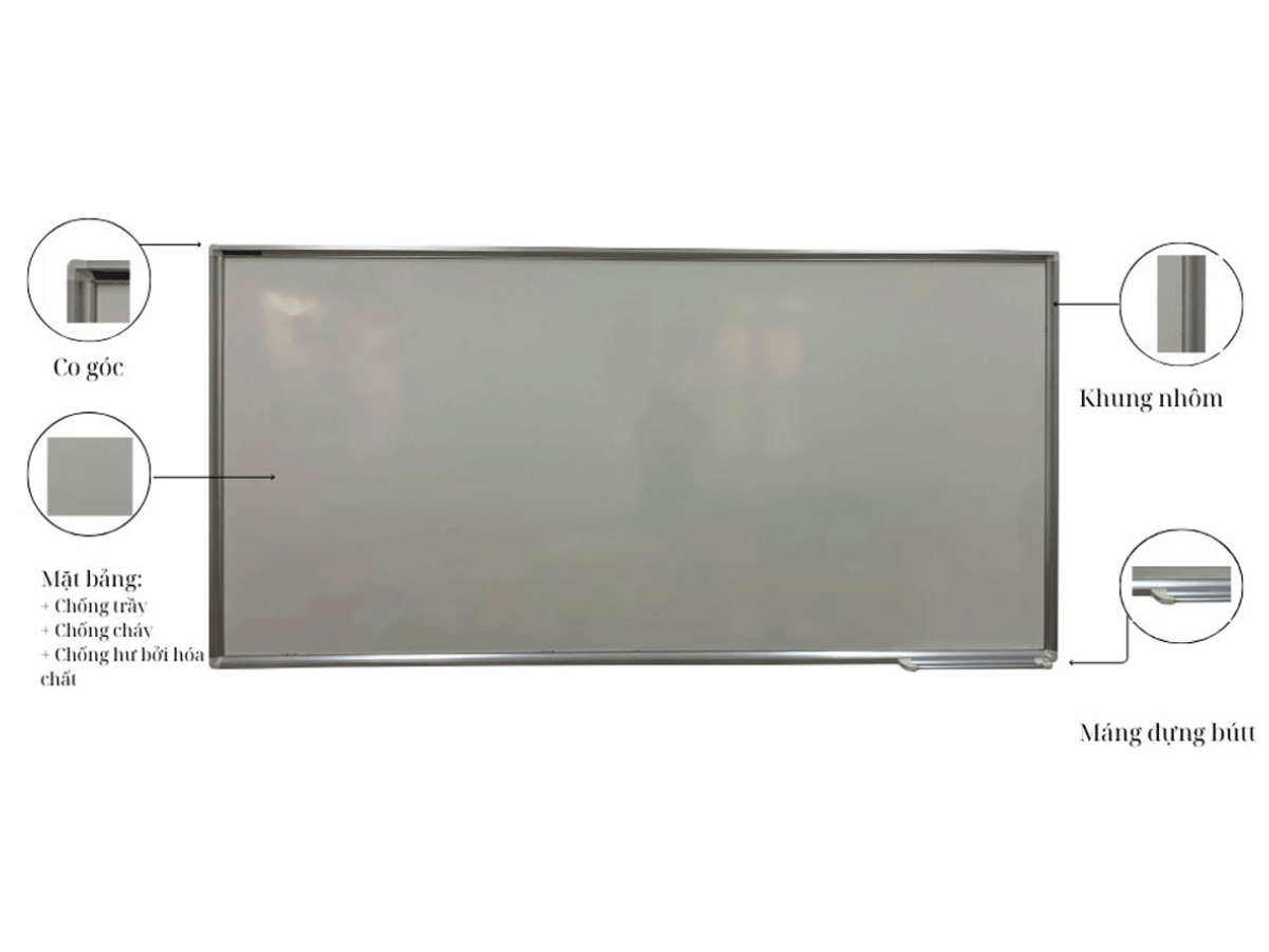 bảng từ treo tường Ceramic Bỉ