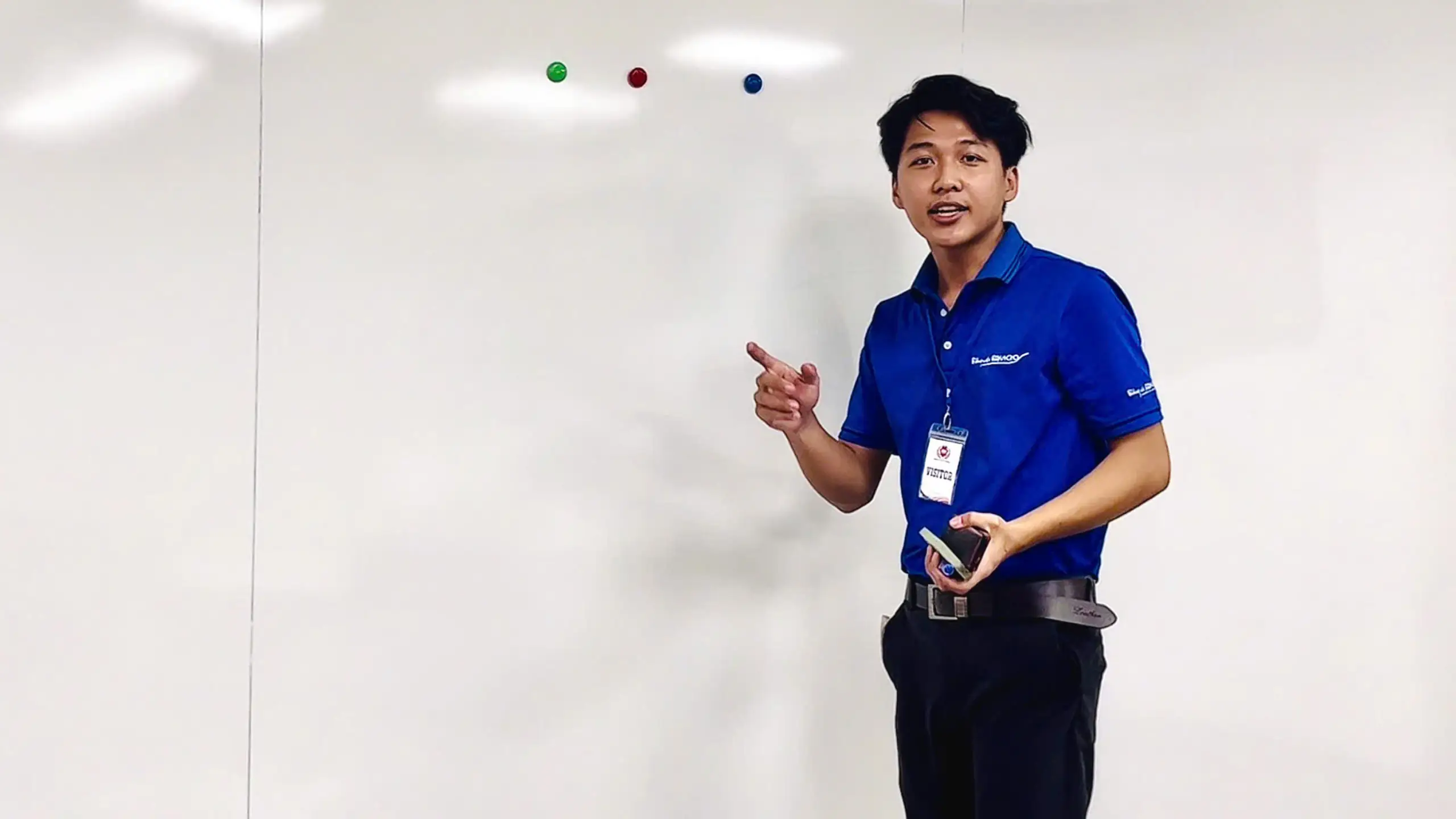 Bảng trượt ngang không ray viết bút lông dành cho trường học và văn phòng 4 Mặt bảng trượt ngang không ray viết bút lông từ tính Ceramic Bỉ