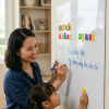 Bảng dán tường cho bé