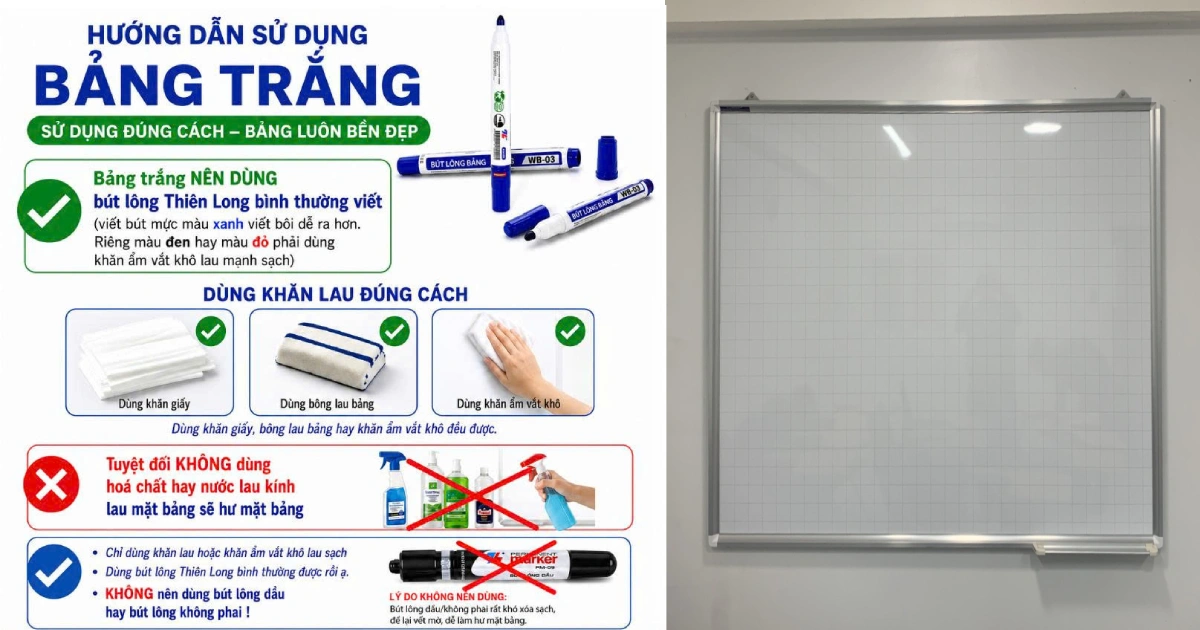 Bảng dạy học viết bút lông giá tốt miễn phí giao lắp 6 Hướng dẫn sữ bảng dạy học viết bút lông đúng cách