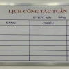 Bảng lịch công tác mica dành cho văn phòng